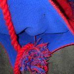 New Era Phillies Mohawk tassel knit hat Red Photo 3