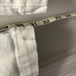 Paige  Wide Leg White Denim “Leenah” Jeans Photo 6