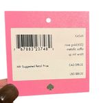 Michael Kors Kate Spade Metallic Rose Gold Saffiano Leather Wristlet Photo 7