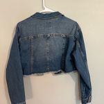 Wild Fable  Blue Cropped Jean Jacket Photo 1