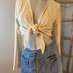 ANDIE SWIM THE CRETE JACKET GARDENIA WHITE LARGE NWT Photo 2