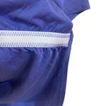 Halara  Cinched Side Short Sleeve Top Purple Size medium periwinkle Photo 5