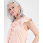 Charter Club Brand New  Women's Size XS Scroll Champagne Sleep Gown Dress Photo 2