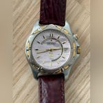 Seiko  Kinetic Rare Pink Pearl Dial Automatic Vintage Ladies Watch Leather Strap Photo 3