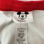 Disney Y2K Disneyland Mickey Mouse Raglan T Shirt White Red Graphic Tee Women Medium Photo 2