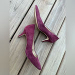 Comfy pretty mid heel pumps๐๐ Purple Size 9.5 Photo 9