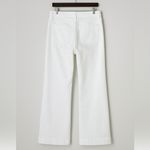 J.Crew  Petite Five‎ Pocket Wide Leg Jean in White Wash Size 32P Fisherman Photo 11