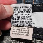 Armani Exchange A/X Y2K Blue Denim Overlap Fabric Midi Skirt Size 4 Photo 5