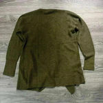 Eileen Fisher 100% Merino Wool Olive Green Open Cardigan Size XS Photo 1