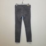 AG Adriano Goldschmied  The Legging Ankle Gray Denim Jeans Raw Hem EUC 26R Photo 5