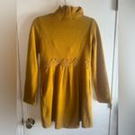 Anthropologie  Charlie & Robin Alice in Autumn yellow Sweatercoat size S Photo 2