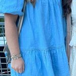 These Three Boutique Light Denim Dress Photo 2