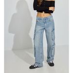 Garage  women’s baggy cargo jeans Photo 1