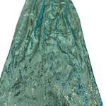 Derek Lam 10 Crosby Lexi Sequin Spaghetti Strap Dress Asymmetrical Size 0 NWT Green Photo 10