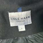 Cole Haan Wool Blend Winter Coat with Buckle Detail Womens 4 Black Photo 7