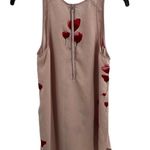 Aritzia Wilfred Pink Silk Floral Top Size Small Photo 1