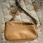 Merona   Tan mini flap Leather Crossbody Bag like new Photo 11