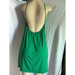 Wearever Green Mini Dress Cowl Neck Sleeveless Party Dress XL Photo 2
