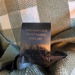 Coco and Shay Green and White Plaid Knit Dress with Gold Buttons Small S Photo 7