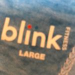 Blink  Blue Bumwash Open Back Tee, L Photo 3