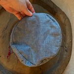 Vera Bradley Vintage  chambray floral trimmed drawstring cotton ditty bag 9 x 13" Photo 1