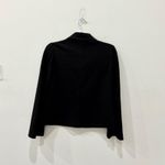 Moschino Long Sleeve Notch Lapel Single Breasted Blazer Black Women's Size 38/2 Photo 1