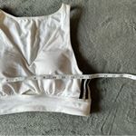 Victoria's Secret Cotton Cutout Longline Sports Bra Size Medium Photo 6