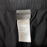 FIGS  Black Pull On Scrub Pants Drawstring Waist Technical Small Photo 4