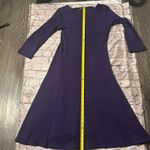 Jones New York Jones NY Purple Swing Sweater Dress S Rockabilly Classic Corporate Siren Preppy Photo 9