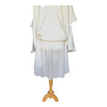 Brave+True Maxi Lined Oakey Skirt White Linen Women's Size XS New Photo 8