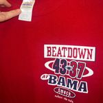 Ole Miss Vs Alabama tee Red Size L Photo 2