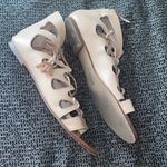 ZARA ✨ Gladiator Lace Up Flats Sandals✨ Photo 6