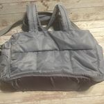 Jadelynn Brooke  Puffer Quilted Messenger Crossbody Bag Gray Computer Zipper Photo 8