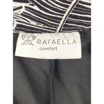 Rafaella Women's  Black Palm Leaf Mini Stretch Button‎ Details Skort sz XXL Photo 2