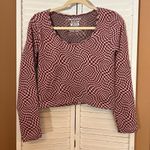 Wallflower Size XL Insta Smooth slimming long sleeve checked top Red Photo 1