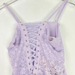 NWT We are HAH Spinster Reversible Lace Bodysuit Lavender Purple Size XL NEW Photo 2