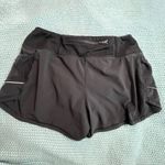 Athleta Womens’ Black Mesh Racer Run Shorts 4” Athletic Running Running XS Photo 6