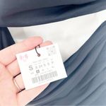 ZARA NWT Asymmetrical Cut Out Bathing Suit S Black Photo 7