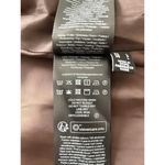 VERO MODA  Olivia Faux Leather One Button Blazer in Coffee Bean Pockets Size L Photo 7