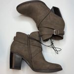 Style & Co Women's Zetaa Strappy Belt-Heel Booties- Size 8.5 Photo 1