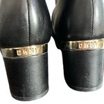 DKNY Womens Crosbi Leather Block Heel Zipper Ankle Boots Photo 5