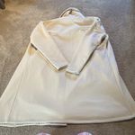 Priv Coco Coatigan Cozycore Open Front Cardigan Ecru Cream Sz Medium Photo 11