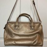 Coach Taylor Champagne Leather Medium Satchel Bag Photo 0