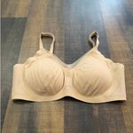 Honeylove Supportive Wireless Bra Crossover Bra Sand Beige Size Large Tan Photo 1
