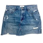Pistola Distressed Denim Skirt Photo 0