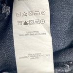 Denim & Co Denim Co Black 100% Cotton High Waisted Chic Cutoff Denim Jean Short Size 2 Photo 3