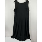 Predictions Womans  Woman Sleeveless Maxi Swing Dress 20W Black Lined Photo 1