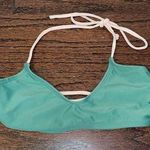 Xhilaration Green & Pink Halter Bikini Top Photo 1