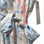 Aura  Floral Wrap Dress Photo 4