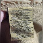 Sebby Faux Leather Moto Jacket XL Taupe Tan w/ Stretch Knit Sides Photo 7